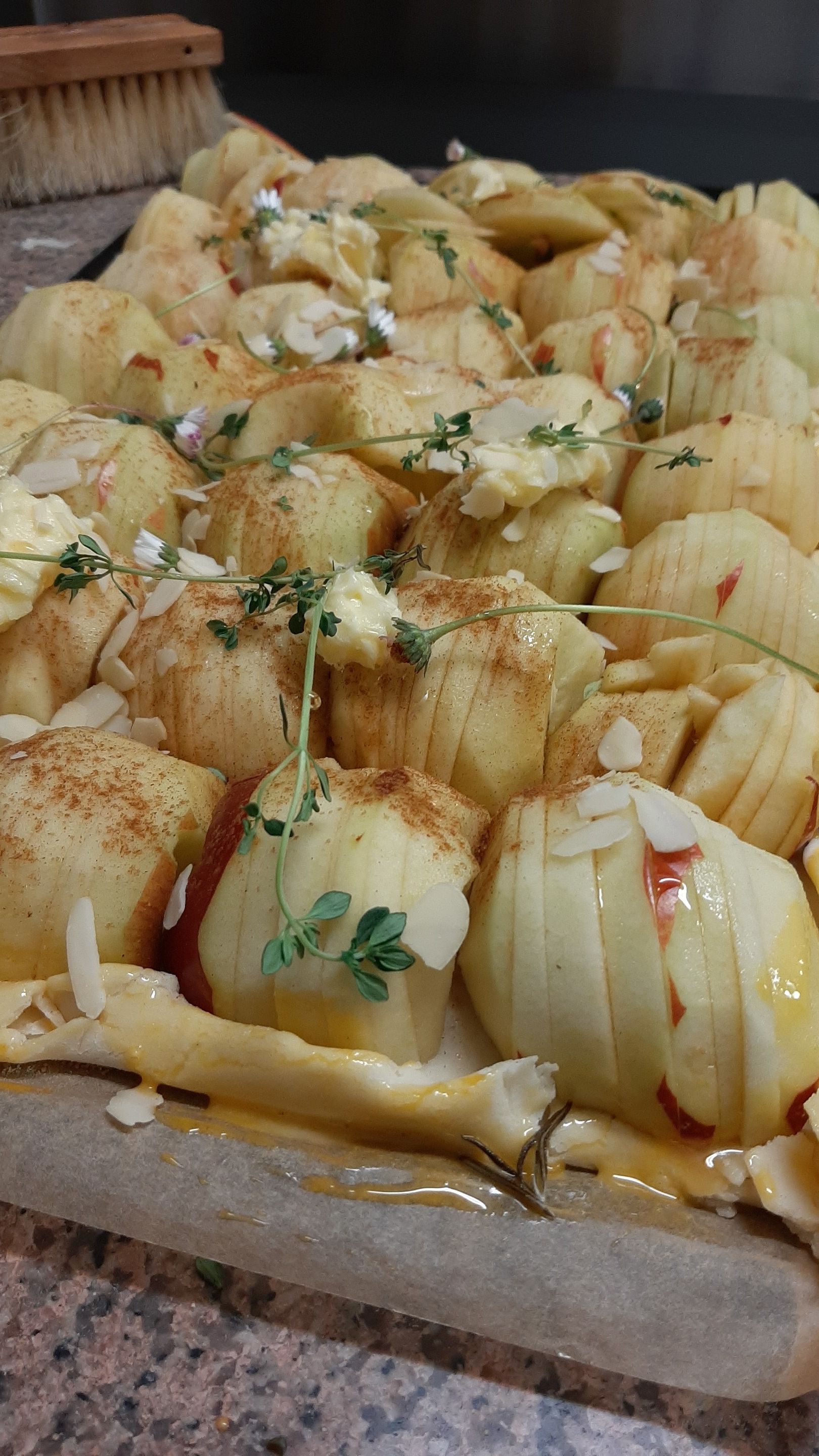 Pommes de terre et fromage fondu